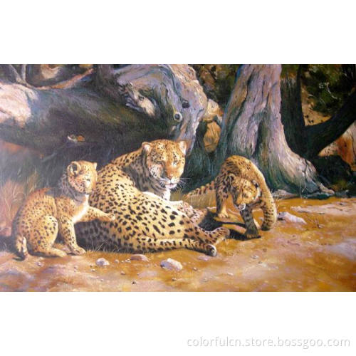 Dafen Morden Animal Canvas Art Oil Painting